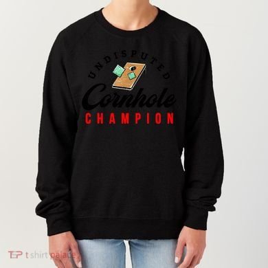 Tournament Win Cornhole Champion Corn Hole Champ Women's Sweatshirt
