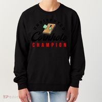 Tournament Win Cornhole Champion Corn Hole Champ Women's Sweatshirt thumb 0