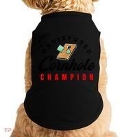Tournament Win Cornhole Champion Corn Hole Champ Doggie Tank thumb 0