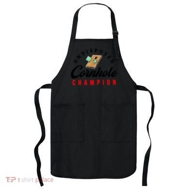 Tournament Win Cornhole Champion Corn Hole Champ Apron