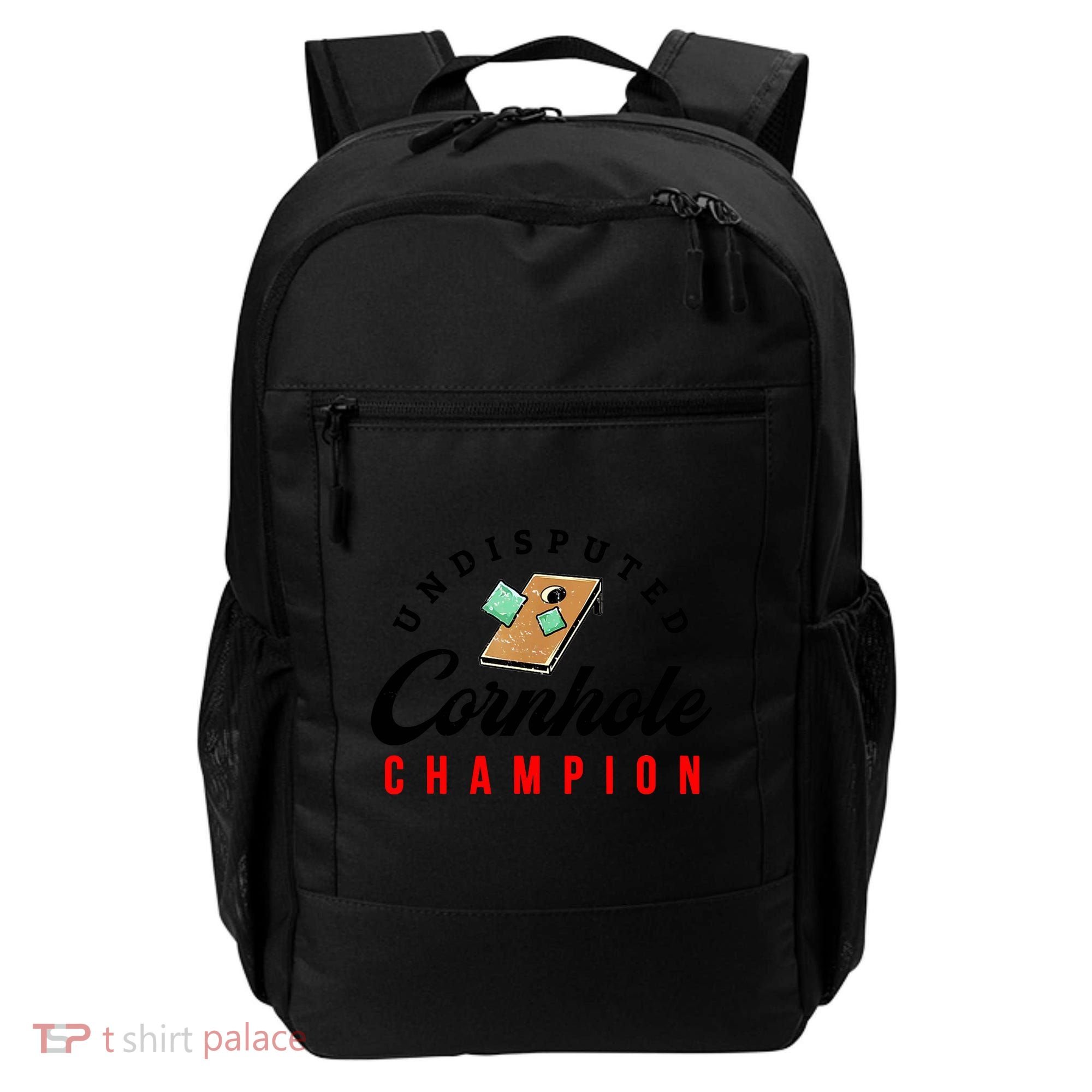 Tournament Win Cornhole Champion Corn Hole Champ Backpack