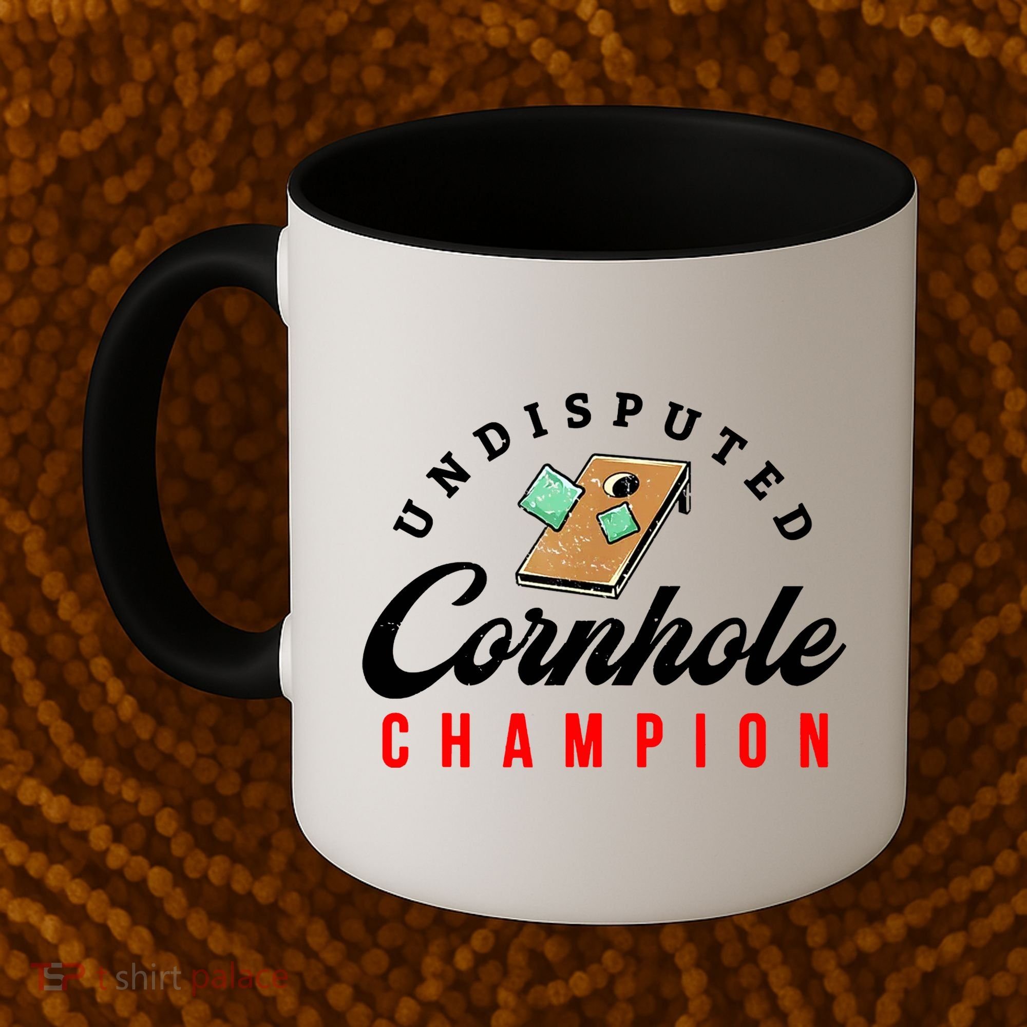 Tournament Win Cornhole Champion Corn Hole Champ Coffee Mug