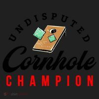 Tournament Win Cornhole Champion Corn Hole Champ Beanie thumb 2