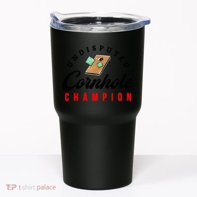 Tournament Win Cornhole Champion Corn Hole Champ Tumbler