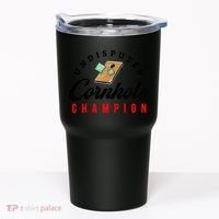 Tournament Win Cornhole Champion Corn Hole Champ Tumbler thumb 0