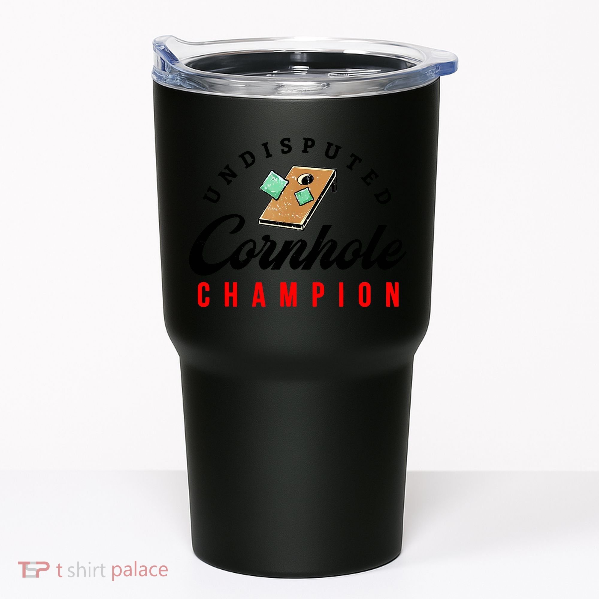 Tournament Win Cornhole Champion Corn Hole Champ Tumbler