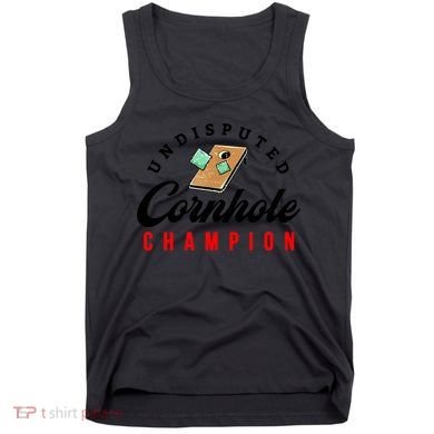 Tournament Win Cornhole Champion Corn Hole Champ Tank Top