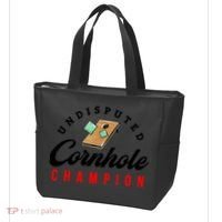 Tournament Win Cornhole Champion Corn Hole Champ Tote Bag thumb 3