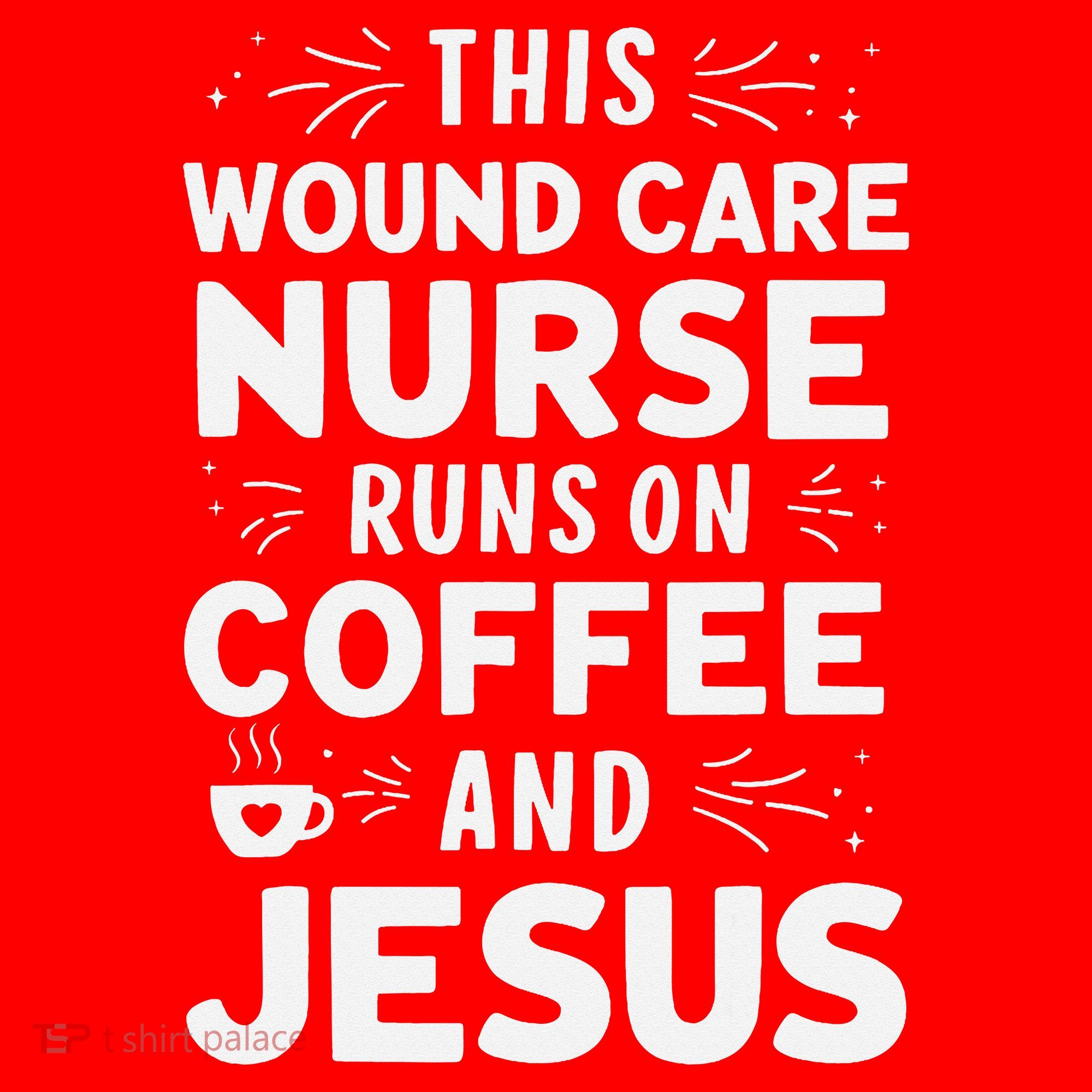 This Wound Care Nurse Runs On Coffee And Jesus Santa Hat
