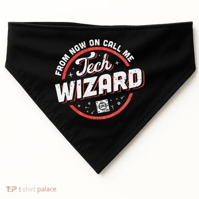Tech Wizard Computer Repair & It Support USA-Made Doggie Bandana