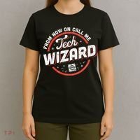 Tech Wizard Computer Repair & It Support T-Shirt thumb 4
