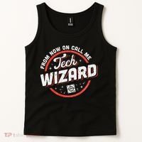 Tech Wizard Computer Repair & It Support Tank Top thumb 2