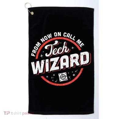 Tech Wizard Computer Repair & It Support Golf Towel