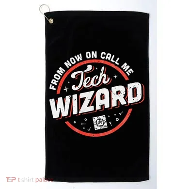 Tech Wizard Computer Repair & It Support Golf Towel