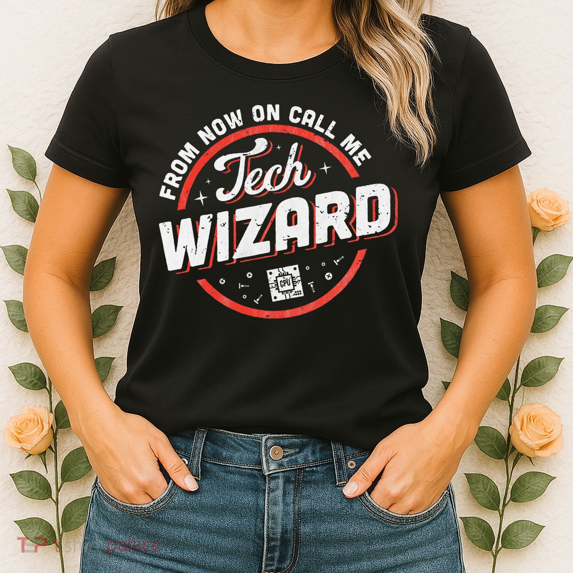 Tech Wizard Computer Repair & It Support Women's T-Shirt