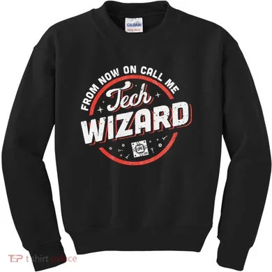 Tech Wizard Computer Repair & It Support Kids Sweatshirt