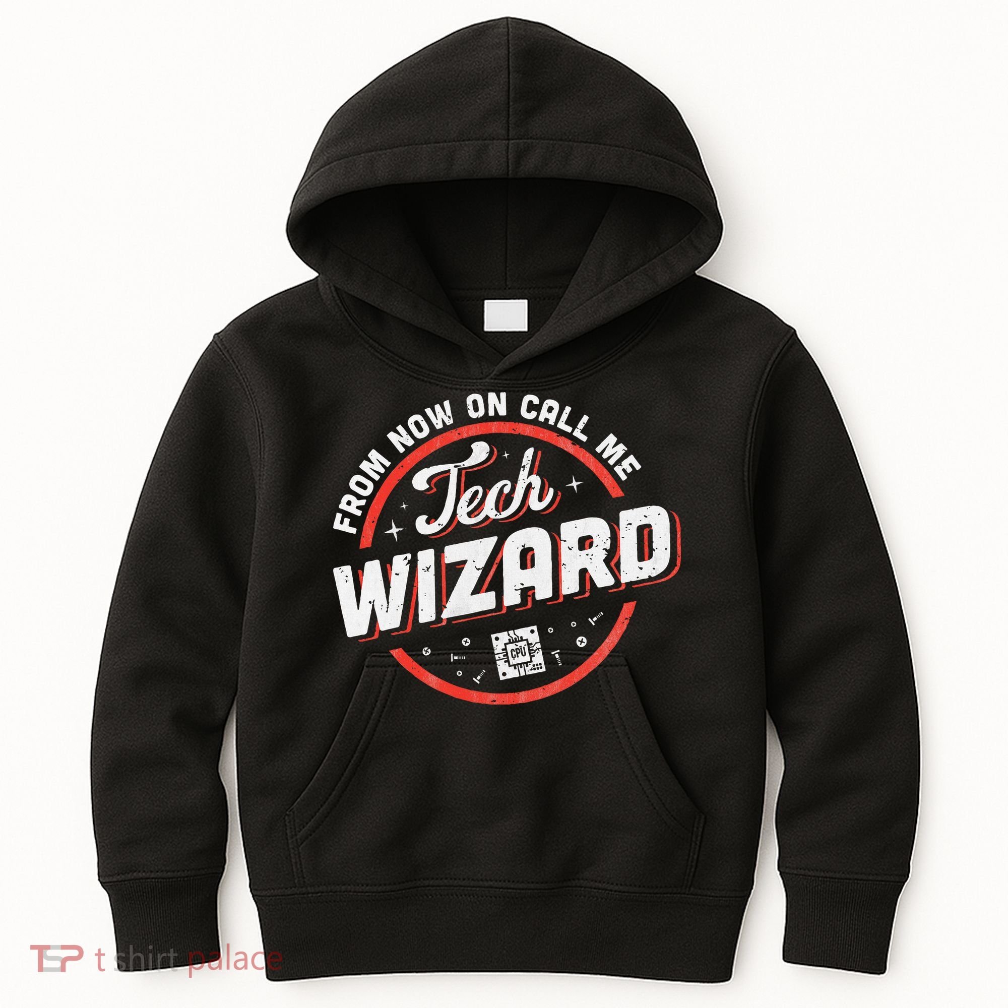 Tech Wizard Computer Repair & It Support Kids Hoodie