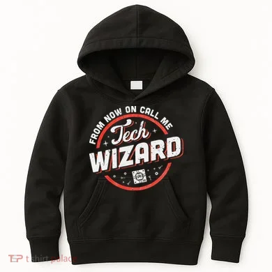 Tech Wizard Computer Repair & It Support Kids Hoodie