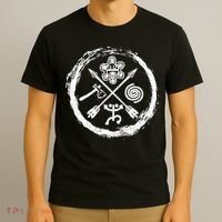 Taino Warrior Coqui Sun Puerto Rico Taina Boricua Boriken T-Shirt thumb 3