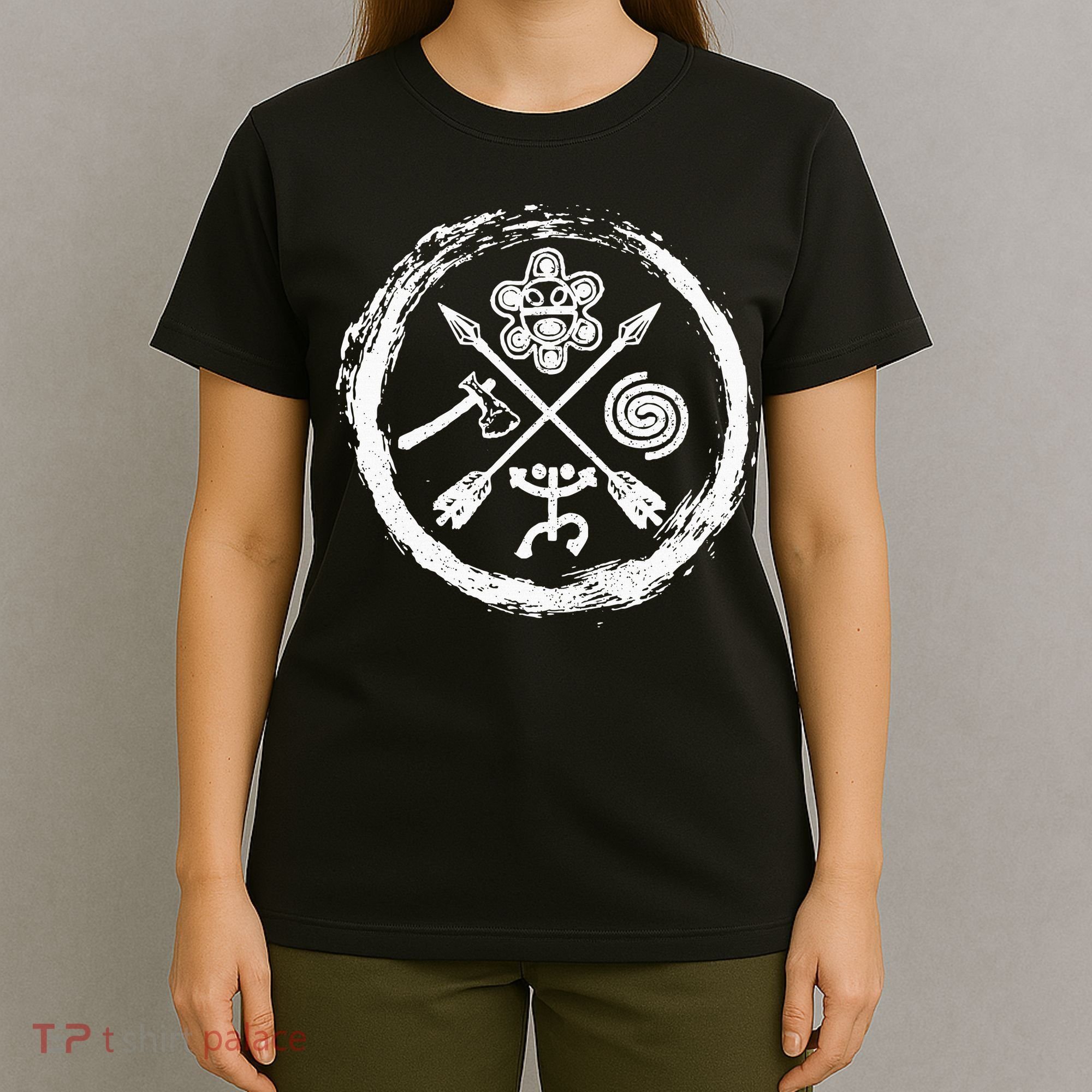 Taino Warrior Coqui Sun Puerto Rico Taina Boricua Boriken T-Shirt