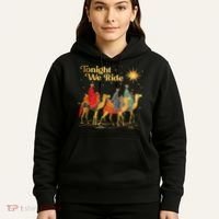 Tonight We Christmas Ride With Camel Ride Christian Hoodie thumb 5