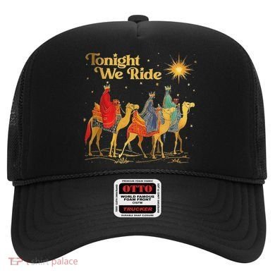 Tonight We Christmas Ride With Camel Ride Christian Hat