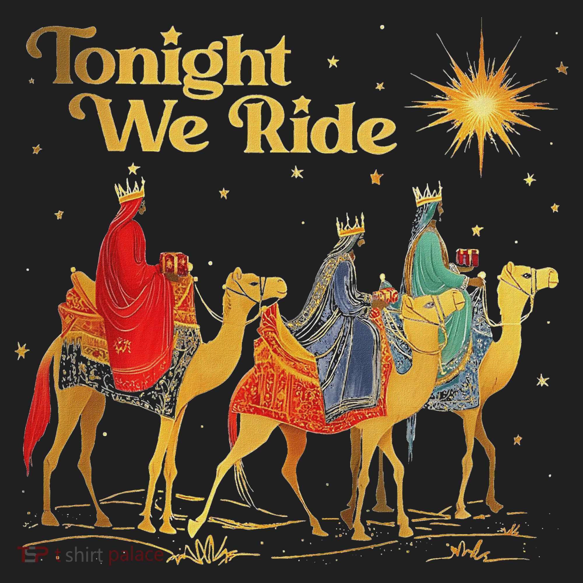 Tonight We Christmas Ride With Camel Ride Christian Hat