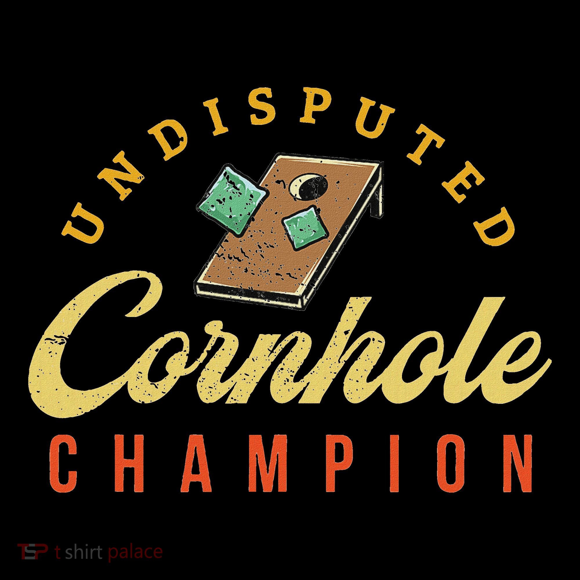 Tournament Win Cornhole Champion Corn Hole Champ Toss Game Women's Hoodie