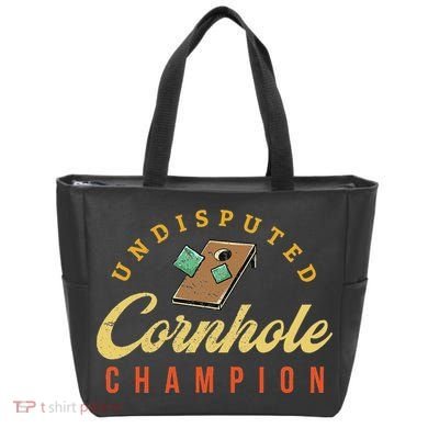 Tournament Win Cornhole Champion Corn Hole Champ Toss Game Tote Bag