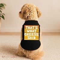 ThatS What Cheese Said Retro Wisconsin Cheese Pun Great Gift Doggie Tank thumb 2