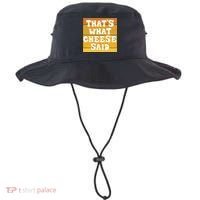 ThatS What Cheese Said Retro Wisconsin Cheese Pun Great Gift Bucket Hat thumb 0