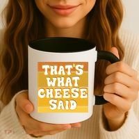 ThatS What Cheese Said Retro Wisconsin Cheese Pun Great Gift Coffee Mug thumb 3
