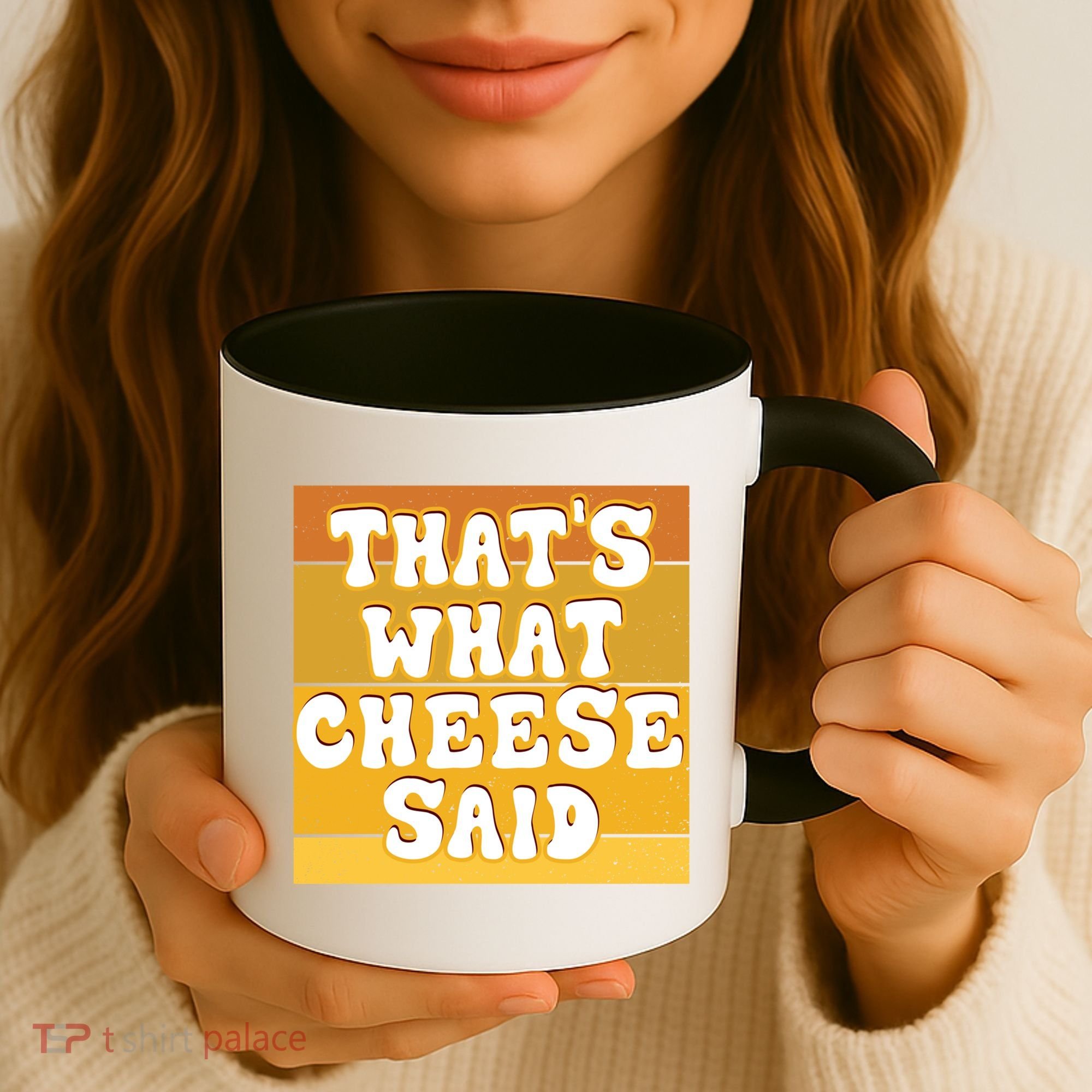 ThatS What Cheese Said Retro Wisconsin Cheese Pun Great Gift Coffee Mug