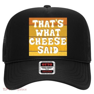 ThatS What Cheese Said Retro Wisconsin Cheese Pun Great Gift Hat