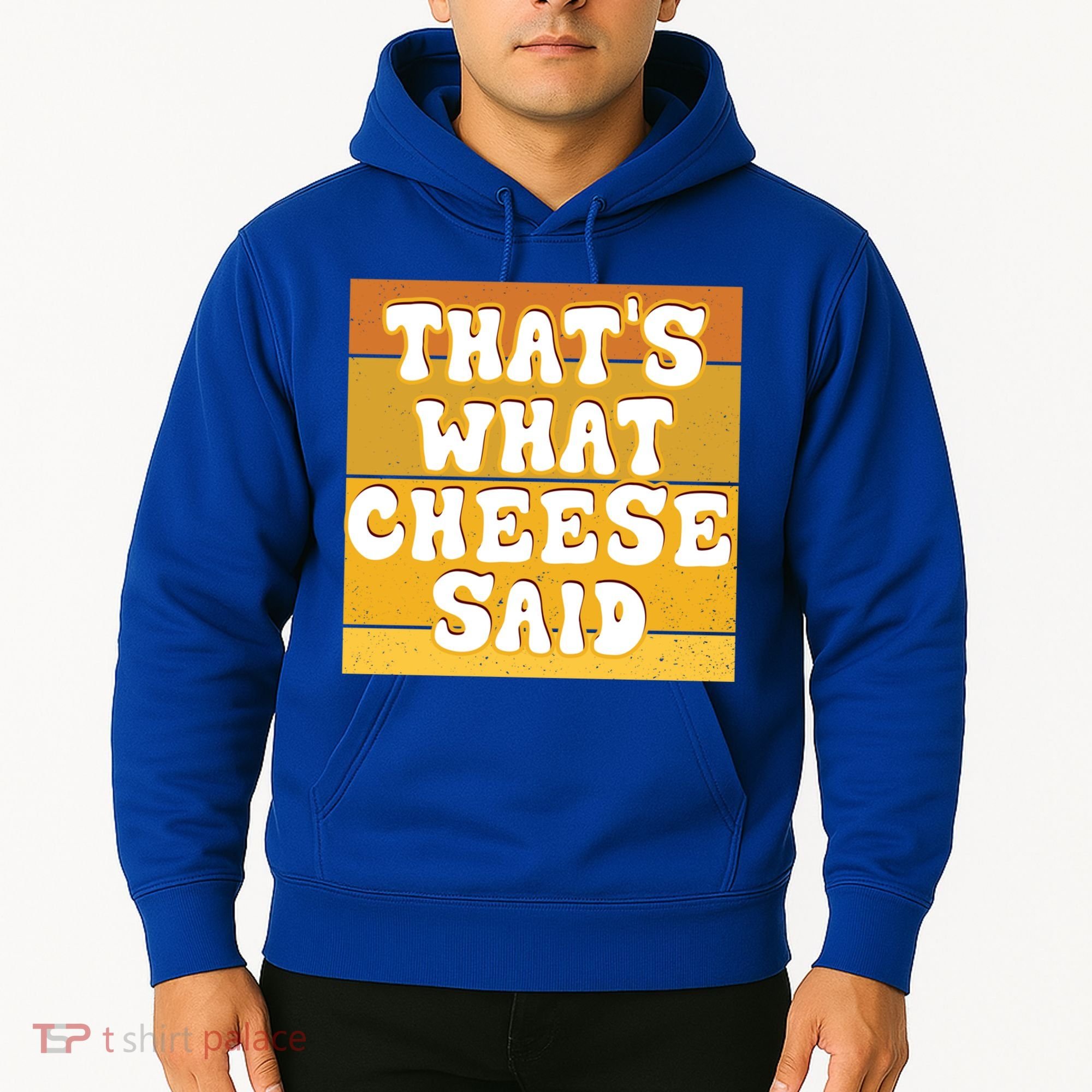 ThatS What Cheese Said Retro Wisconsin Cheese Pun Great Gift Hoodie