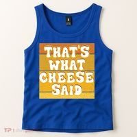 ThatS What Cheese Said Retro Wisconsin Cheese Pun Great Gift Tank Top thumb 2