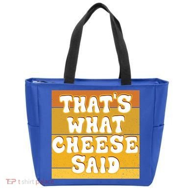 ThatS What Cheese Said Retro Wisconsin Cheese Pun Great Gift Tote Bag