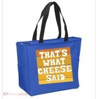 ThatS What Cheese Said Retro Wisconsin Cheese Pun Great Gift Tote Bag thumb 2