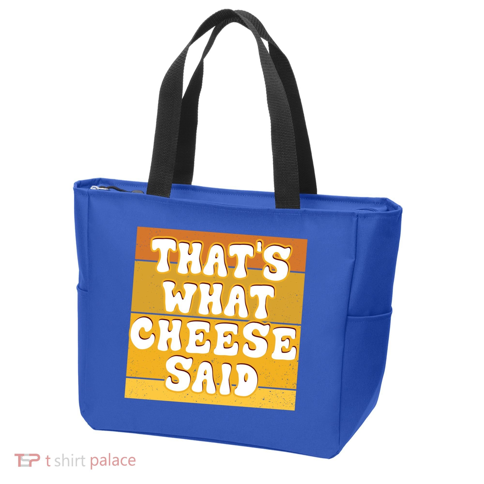 ThatS What Cheese Said Retro Wisconsin Cheese Pun Great Gift Tote Bag