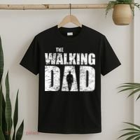 The Walking Dad Father Gifts Man Dead Retro Vintage Fun T-Shirt thumb 2