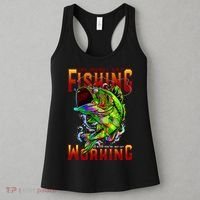 The Worst Day Fishing Is Better Than The Best Day Working Women's Tank Top thumb 3