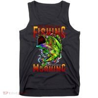 The Worst Day Fishing Is Better Than The Best Day Working Tank Top thumb 0