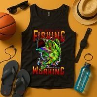 The Worst Day Fishing Is Better Than The Best Day Working Tank Top thumb 4