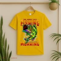 The Worst Day Fishing Is Better Than The Best Day Working T-Shirt thumb 2