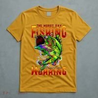 The Worst Day Fishing Is Better Than The Best Day Working T-Shirt thumb 5