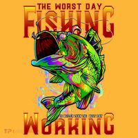 The Worst Day Fishing Is Better Than The Best Day Working Visor thumb 3
