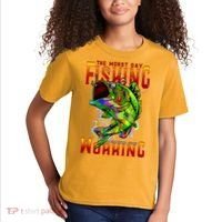 The Worst Day Fishing Is Better Than The Best Day Working Kids T-Shirt thumb 2
