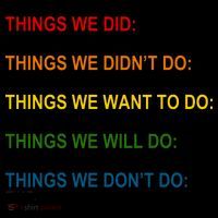 Things We Did Didn't Want Will Won't Do Coffee Mug thumb 5