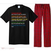 Things We Did Didn't Want Will Won't Do Pajama Set thumb 0