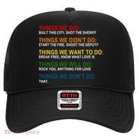 Things We Did Didn't Want Will Won't Do Hat thumb 0